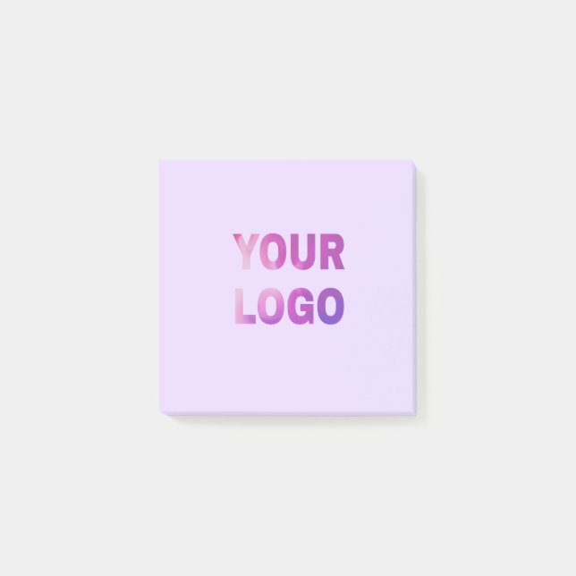 Post-it® simple minimal add your logo/design here text      (Devant)