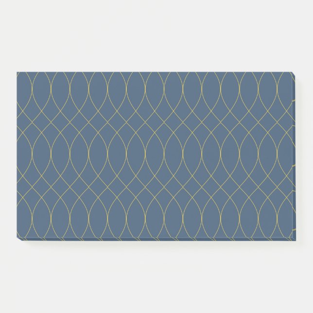 Post-it® Simple, moderne, cool, tendance courbe, lignes ond (Devant)