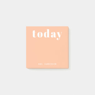 Post-it® Simple Motivation moderne - Pêche personnalisée
