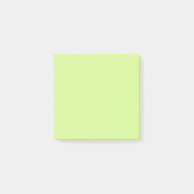 Post-it® Simple Neon Vert Citron (Devant)