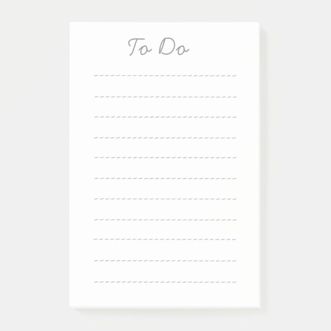 Post-it® Simple "pour faire" la protection (Devant)