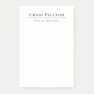 Post-it® Simple professionnel simple et attrayant minimalis