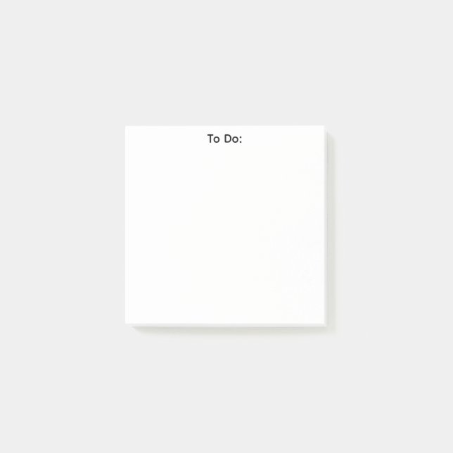 Post-it® Simple To Do List - Notes (Devant)