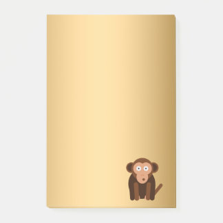 Post-it® Singe mignon personnalisé