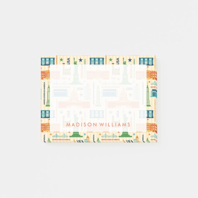 Post-it® Site des États-Unis d'Amérique (Devant)