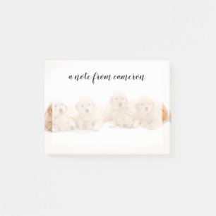 Post-it® Six Marionnettes Golden Retriever