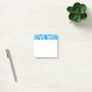 Post-it® SlipperyJoe's carré artwork mosaïque moderne trois