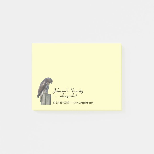 Post-it (sm) - Falcon and Business Information Klebezettel (Vorderseite)