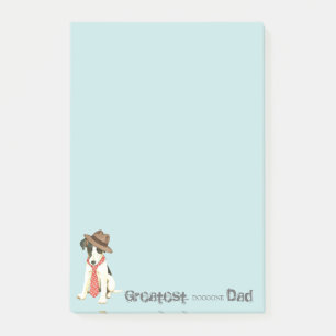 Post-it® Smooth Fox Terrier Papa