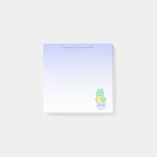 Post-it® Snat (Snake + Cat) (Devant)