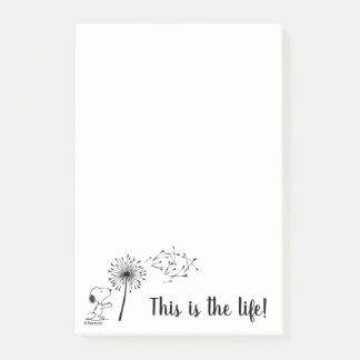 Post-it® Snoopy Avec Dandelion