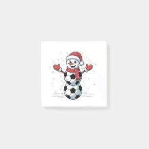 Post-it® Snowman Soccer Noël Père Noël Baseball Sport