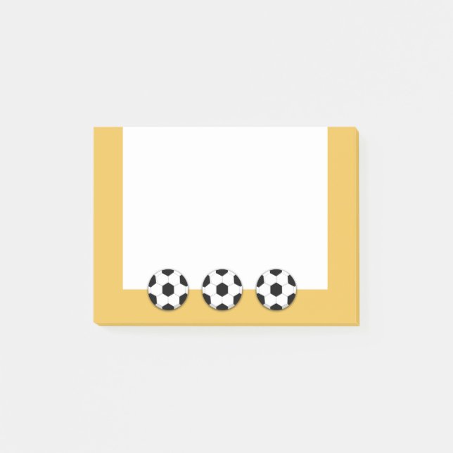 Post-it® Soccer-football (Devant)