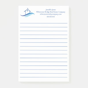 Post-it® Société immobilière Blue House Lignée personnalisé