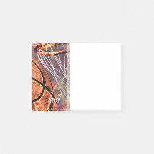 Post-it® Son nom filles basket