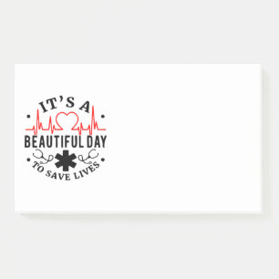 Post-it® Son un beau jour pour sauver les vies