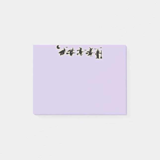 Post-it® Sorcières de Halloween (Devant)