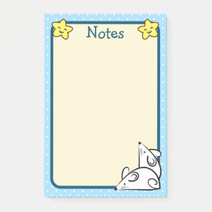 Post-it® Souris blanches