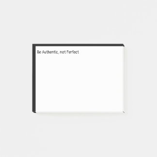 Post-it® Soyez Authentique, pas une motivation parfaite ins