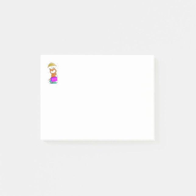 Post-it® spay n neuter cat post-it notes (Devant)