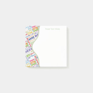 Post-it® Special 80th Birthday Party Cadeaux personnalisés