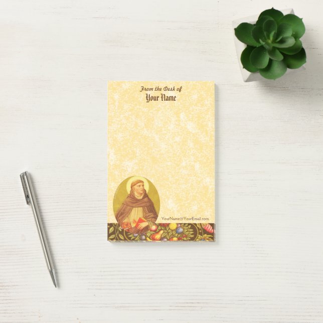 Post-it® St. Dominic de Guzman (PM 02) 4"x6" (Bureau)
