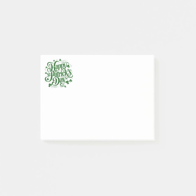 Post-it® St. Patrick  (Devant)