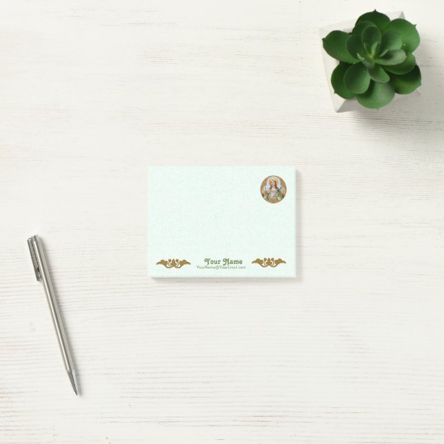 Post-it® St. Philomena (BK 005) 4"x3" (Bureau)