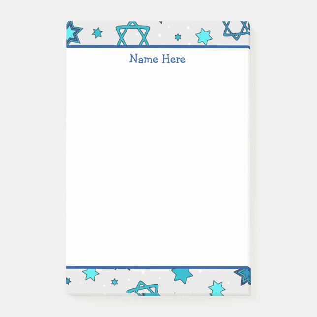 Post-it® Star personnalisée de David Post-It Notes (Devant)