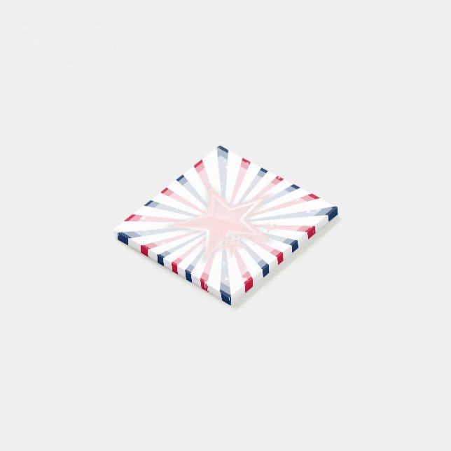 Post-it® Stars 'n Stripes Freedom (Incliné)
