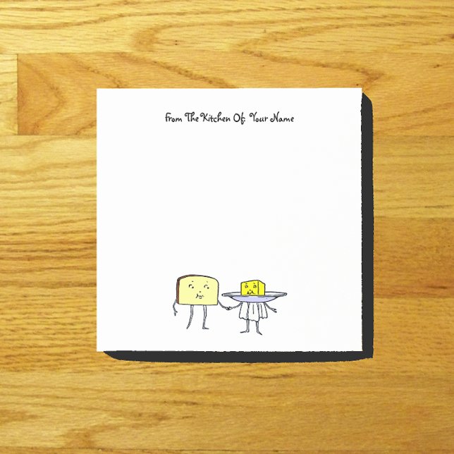 Post-it® Stickies de script personnalisées pour le pain vin (Créateur téléchargé)