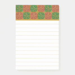 Post-it® Stickies Rouge Vert Fleur des Lis