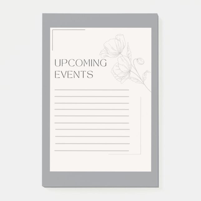 Post-it® Sticky Note Reminders  (Devant)