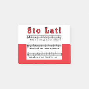 Post-it® Sto Lat ! Chanson