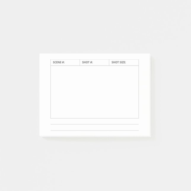 Post-it® Storyboard sticky notes (Devant)