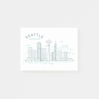Post-it® Stroke Skyline de Seattle