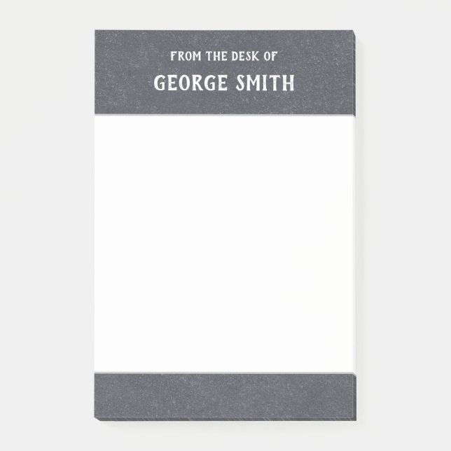 Post-it® Style Blackboard du bureau de Po personnalisable (Devant)