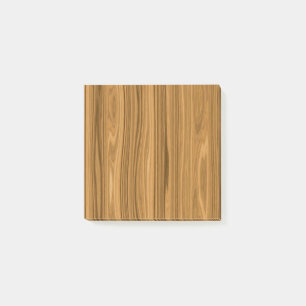 Post-it® Style de grain élégant en bois