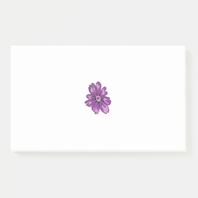 Post-it® Style Fille, Aubergine Légère, Cèdre Blanchi (Devant)