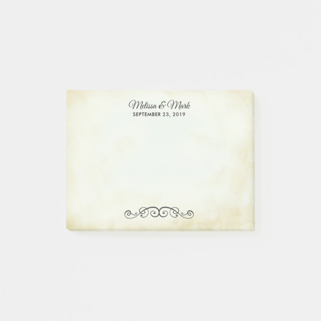 Post-it® Style occidental vintage et ancien (Devant)