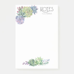 Post-it® Succulents et Mariage étincelant ID515