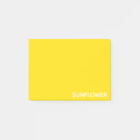 Sunflower jaune Nom de la couleur