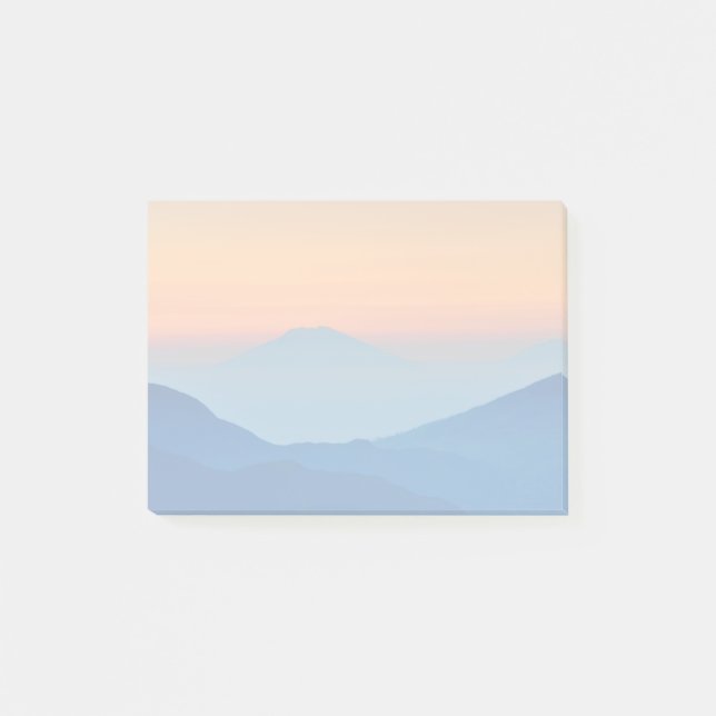 Post-it® Sunset Mountains Abstract (Devant)