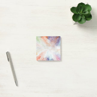 Post-it® Superbe Pastel Aquarelle Abstraite Art Moderne