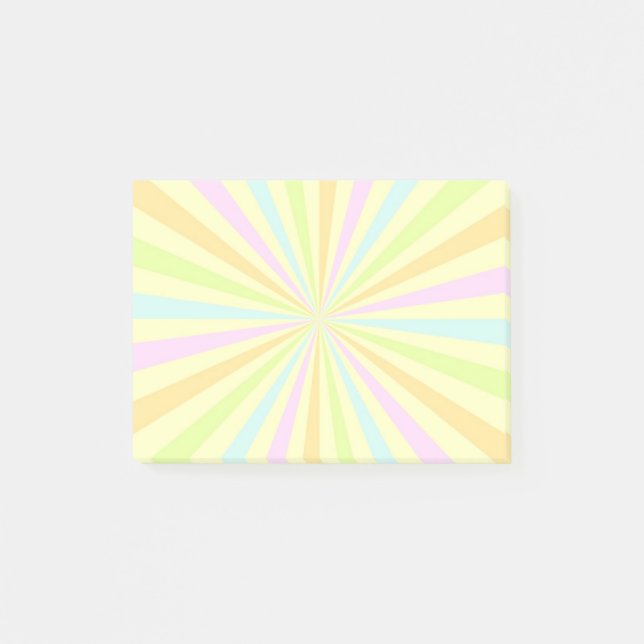 Post-it® Sweet Pastels Roulette de rotation éclate (Devant)