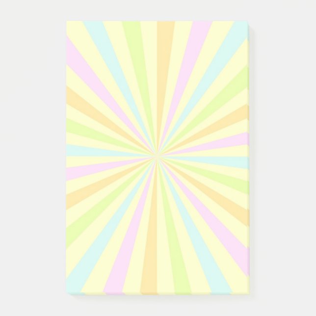 Post-it® Sweet Pastels Roulette de rotation éclate (Devant)