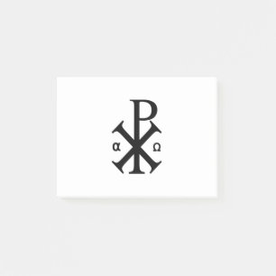 Post-it® Symbole chrétien de Chi Rho