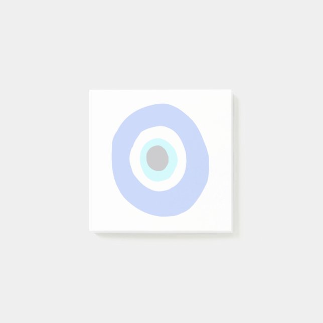 Post-it® Symbole de chance des yeux grecs (Devant)