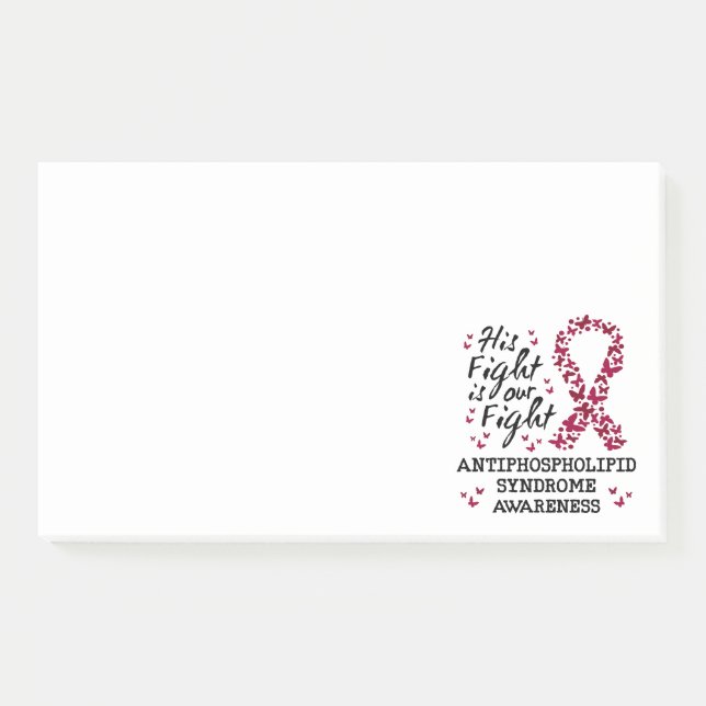 Post-it® Syndrome antiphospholipidique Sensibilisation, son (Devant)