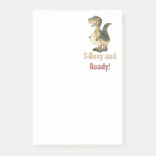 Post-it® T-Rexy et Dessin Animé Dino Prêt